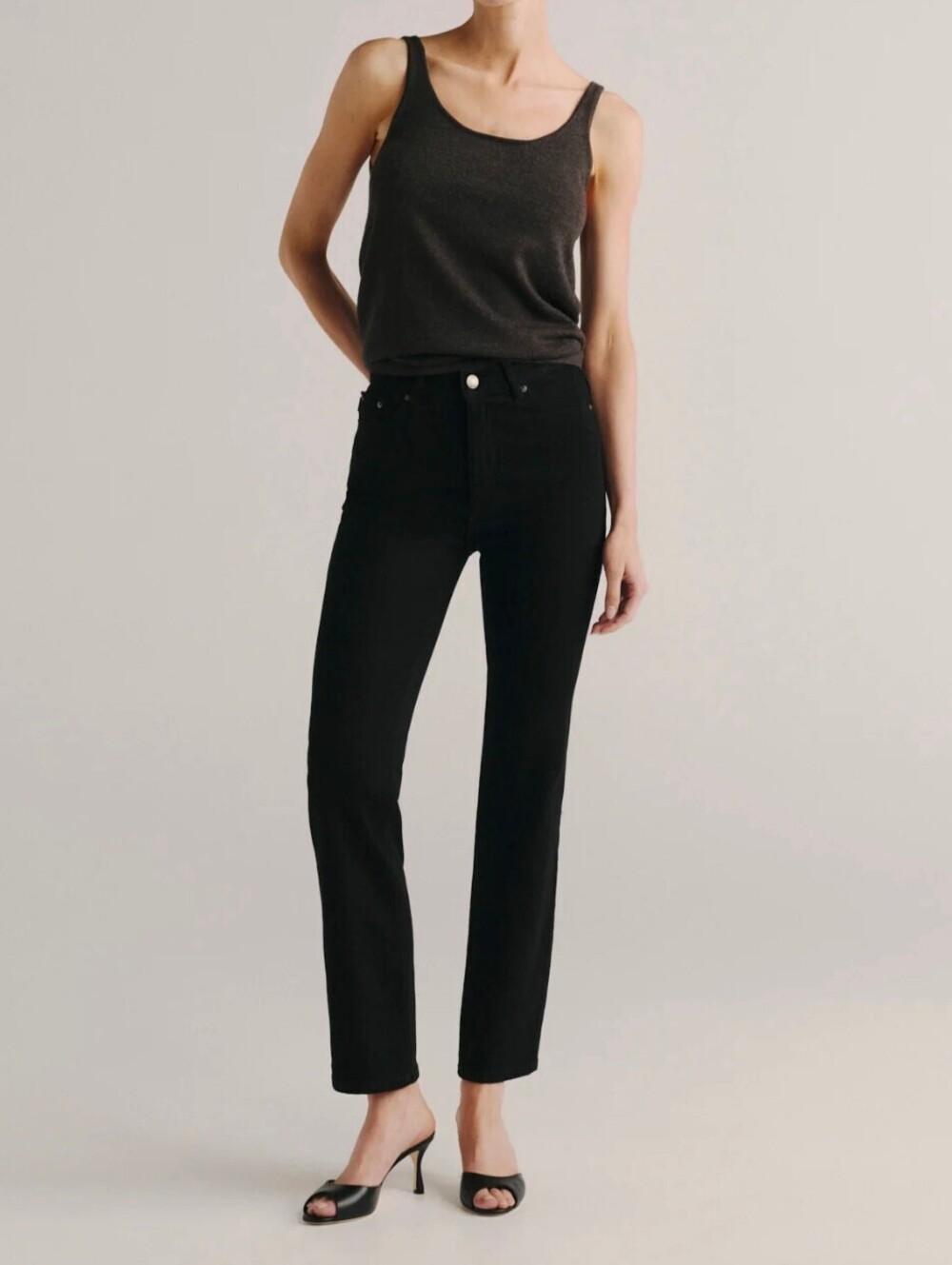 NWT DL1961 Halle Straight High Rise Instasculpt™ 29" Jeans - Size 24
